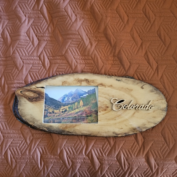 Other - Colorado Rustic Log Slab Picture Frame